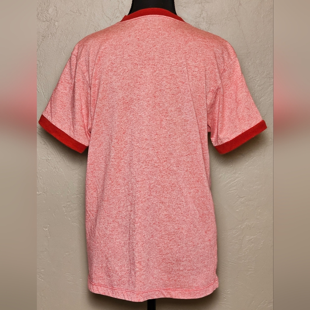 [GAP] Vintage Red Two-Toned Tee《S》 Athletic Fit ☆ Unisex - Picture 3 of 15